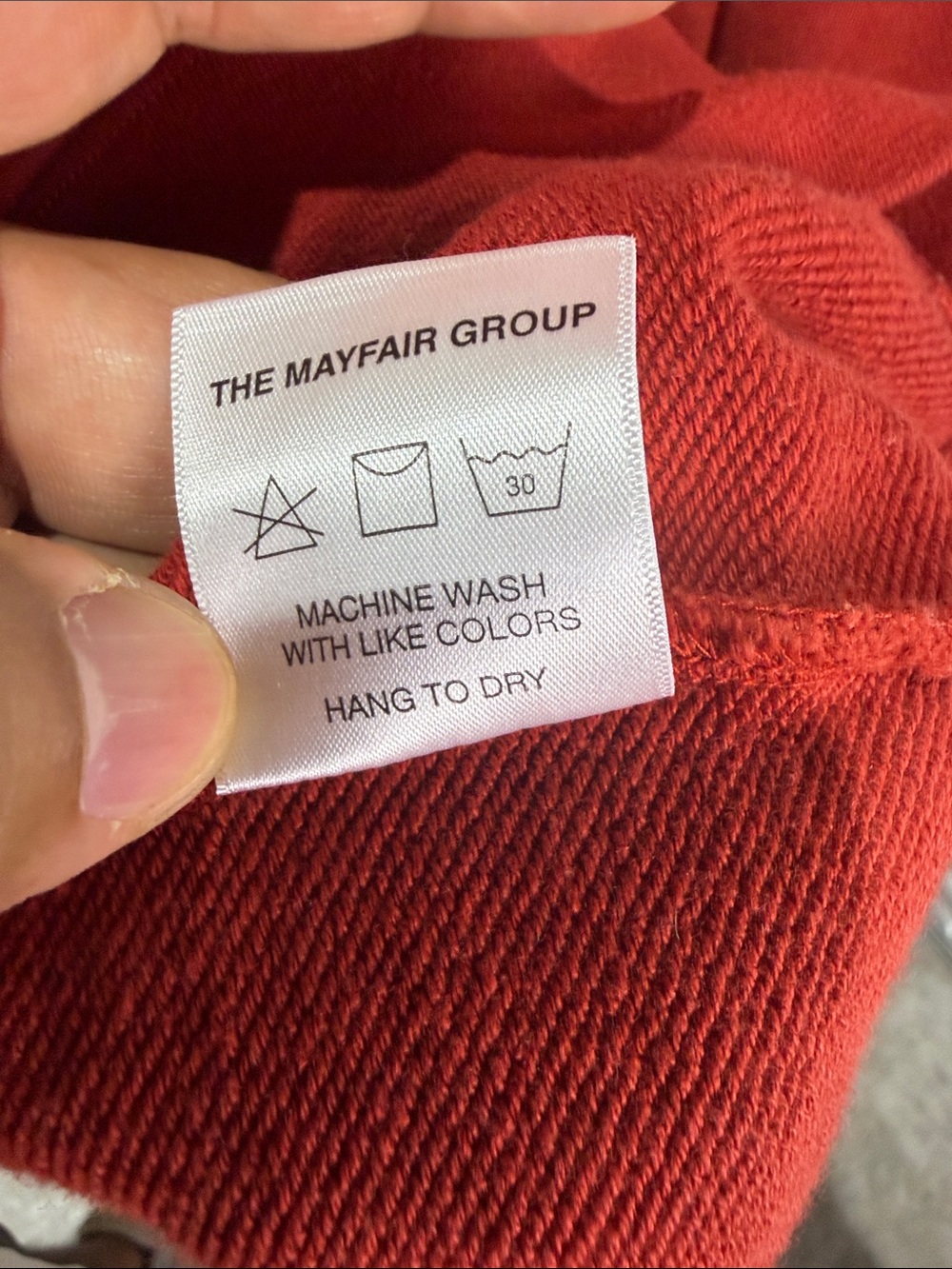 The Mayfair Group Crewneck Sweatshirt S/M - Picture 6 of 9